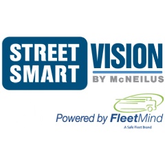 The SSV10 smart truck solution that combines McNeilus refuse collection vehicles with FleetMinds mobile onboard computer and DVR platform.