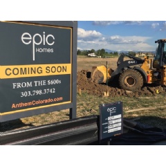Epic Homes breaks ground on new home collection in Broomfield, Colorados popular Anthem community. Pre-sales on Epics Anthem Highlands enclave start on June 10th.