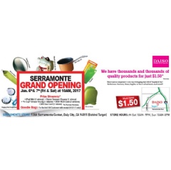 Daiso Serramonte store is relocating behind Target in Serramonte Center