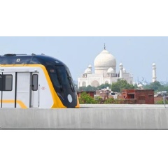 Honble PM Narendra Modi virtually flagged off the priority corridor of Agra Metro