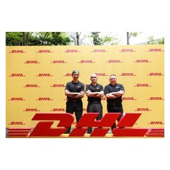 From left to right: Malcolm Monteiro, CEO, DHL eCommerce Asia Pacific; Thomas Harris  Managing Director, DHL eCommerce Vietnam; Charles Brewer  CEO, DHL eCommerce