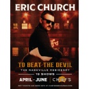 Eric Church: To Beat the Devil 19-Show Chiefs Residency Announced; Chiefs Grand Opening Set for April 5th, 2024.