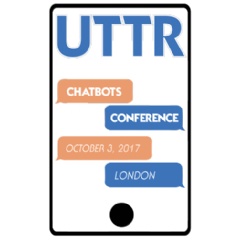 The uttr conference on chatbots and artificial intelligence takes place October 3, 2017 in London.