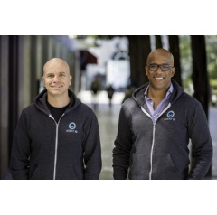Agent IQ CTO Slaven Bilac (Left), and founder/CEO Craig Davis (Right)