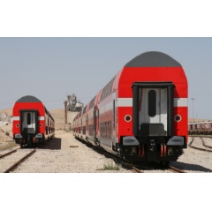 Sixth order will increase Israel Railways fleet of BOMBARDIER TWINDEXX Vario coaches to 512