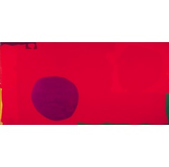 Patrick Heron
Cadmium with Violet, Scarlet, Emerald, Lemon and Venetian : 1969 1969 
Tate
 Estate of Patrick Heron. All Rights Reserved, DACS 2018