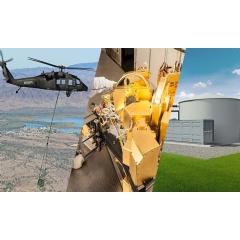 Left: The Optionally Piloted Black Hawk Helicopter Equipped With Sikorskys MATRIX Technology Demonstrated Logistics/Resupply Missions Without Pilots And Crew On Board To The U.S. Army. Middle: (see complete= caption below)