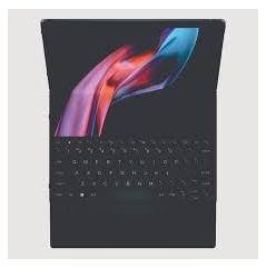 Experience the future of computing with the HP Spectre Foldable PC as a small, foldable 12.3-inch laptop. This innovative device offers the convenience of a compact laptop when you need it, (see complete caption below)
