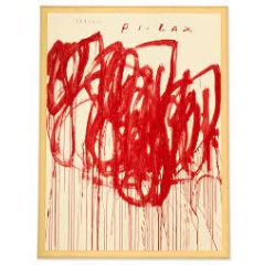 
CY TWOMBLY (1928-2011)
Untitled (Bacchus 1st Version II)
acrylic, oilstick and crayon on wood panel, in artists wood frame
Executed in 2004.
Estimate: $18,000,000-25,000,000