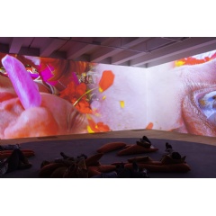 Pipilotti Rist, Lungenflgel 2009, on display at Tate Modern. Presented as part of the D.Daskalopoulos Collection Gift 2023.  Pipilotti Rist. Photo  Tate (Matt Greenwood)