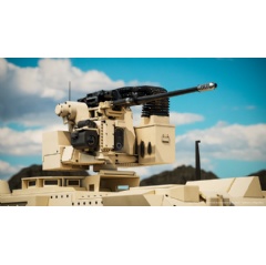 Northrop Grummans M230LF Dual Feed Bushmaster Chain Gun will offer two feed paths that can switch between air burst and high explosive, dual purpose ammunition rounds. (Photo Credit: Northrop Grumman)