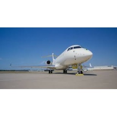 The Bombardier Global 6500 aircraft delivered to the U.S. Army in support of the HADES program.