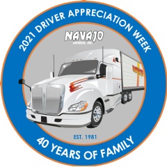 Navajo Express will celebrate 40 Years of Family during the 2021 National Driver Appreciation Week.