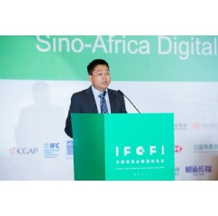 Li Shaoshao, Director of Huawei Mobile Money Product, shares Huaweis practice at the forum