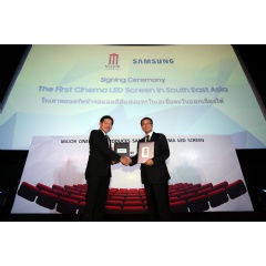 Samsung Cinema LED Signing Ceremony in Thailand