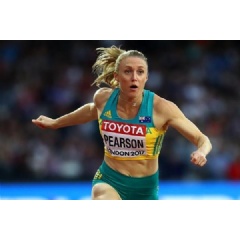 Sally Pearson wins the 100m hurdles at the IAAF World Championships London 2017 (Getty Images)  Copyright