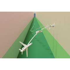 MIT researchers developed a machine-learning technique that can autonomously drive a car or fly a plane through a very difficult stabilize-avoid scenario.
Credits:
Image: Courtesy of the researchers