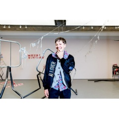 Jesse Darling at Turner Prize 2023, Towner Eastbourne. Photo by Viktor Frankowski, Hello Content.