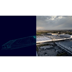 Digital Energy Twin co-created by Siemens and Mercedes-Benz for sustainable factory planning.