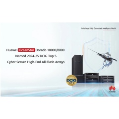 Huawei OceanStor Dorado 18000/8000 named 2024-25 DCIG Top 5 Cyber Secure High-End All Flash Arrays
