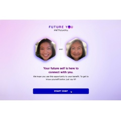 Researchers from MIT and elsewhere created a system that enables users to have an online, text-based conversation with an AI-generated simulation of their potential future self.
Credits:
Credit: Future You; Melanie Gonick, MIT