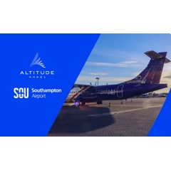 Airplane on the ground at Southampton Airport
Photo Credit: Southampton Airport website