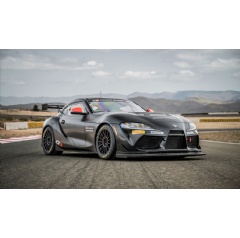 GR Supra GT4 EVO2
(Prototype Vehicle shown in special black wrapping)