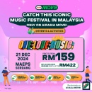 12 Iconic Artistes from Malaysia, Indonesia Set to Ignite the Stage at One Love Music 2024