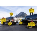 Activists block heliport at Davos to call on governments to tax the super-rich