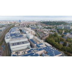 Aerial View Audi Site Brussels, Belgium