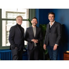 From left to right: Greg James, CEO, Havas Media Network North America; Joshua Kreitzer, Founder & CEO, Channel Bakers and Yannick Bollor, CEO, Havas.