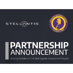 Stellantis and the National Business League (NBL) today commenced their pilot of the groundbreaking National Black Supplier Development Program... (See completecaption below)