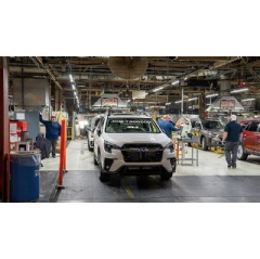 Subaru of Indiana Automotive has built its 7 millionth vehicle. The 2023 Subaru Ascent Limited rolled off the assembly line on Thursday morning, February 2, 2023.