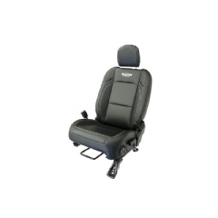 The JPP heavy-duty seats are made with durable Katzkin vinyl to provide surface protection against the most extreme conditions, including water, mildew, scuffs, tears, fading and even the most unpredictable elements, such as kid spills.
