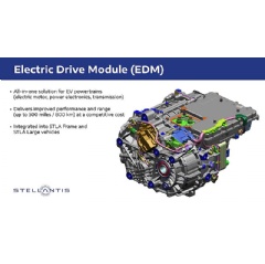 Stellantis will invest $155 million in three Indiana plants to build electric drive modules (EDM). (see complete caption below)