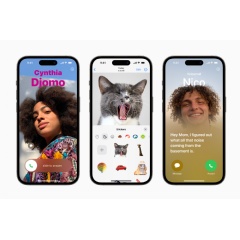 iOS 17 upgrades the communications experience with Contact Posters, a new stickers experience, Live Voicemail, and much more.