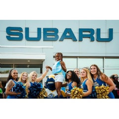 Quality Subaru (Wallingford, CT) partnered with Make-A-Wish Connecticut to throw a cheer-themed party for Hamden resident Chloe, featuring performances from local cheer and dance teams.