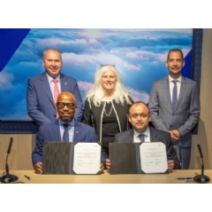 Boeing and Antonov Company today signed a Memorandum of Understanding to explore opportunities to collaborate on defense-related projects. (Boeing photo)