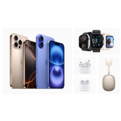 Customers can pre-order the new iPhone 16 and iPhone 16 Pro lineups, Apple Watch Series 10, the new black titanium Apple Watch Ultra 2, and the new AirPods lineup on apple.com and on the Apple Store app.