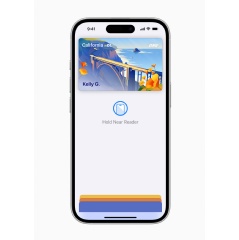 California drivers licenses and state IDs can now be added to Apple Wallet, enabling residents to seamlessly and securely add and present their IDs using iPhone or Apple Watch.