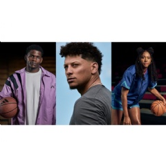 Iconic adidas Athletes  Anthony Edwards, Patrick Mahomes, Aliyah Boston