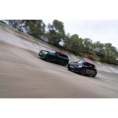 The MINI John Cooper Works Electric and the MINI John Cooper Works Aceman