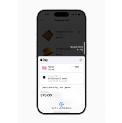 Eligible users in the U.S. and U.K. can now access Klarnas flexible payment options right at checkout online and in-app with Apple Pay on iPhone and iPad.