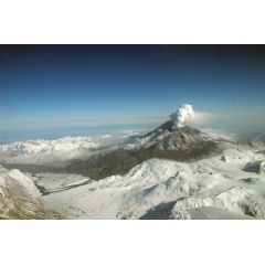 The NISAR mission will help researchers get a better understanding of how Earths surface changes over time, including in the lead-up to volcanic eruptions like the one pictured, at Mount Redoubt in southern Alaska in April 2009.R.G. McGimsey/AVO/USG