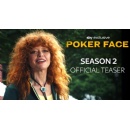 Emmy winning Sky Exclusive comedy drama Poker Face returns for a second season on 9 May