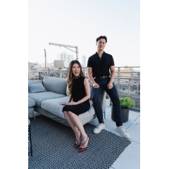 Riley AI founders Claudia Natasia and Kevin Ma