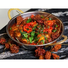 Zouk Carolina Reaper Chicken Karahi - The Worlds Hottest Curry